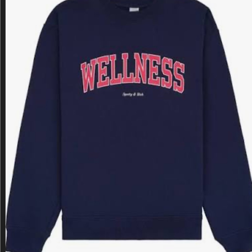 Wellness Navy Blue Sweatshirt